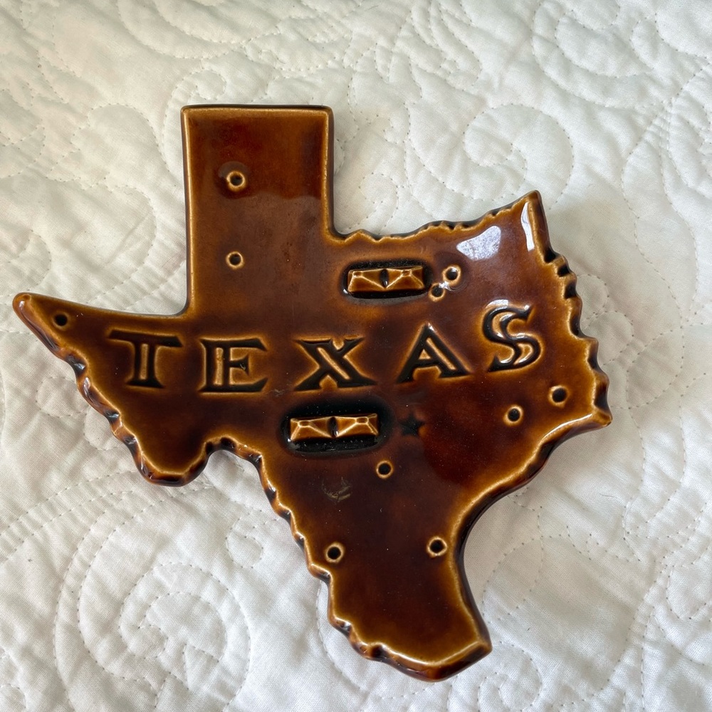 Vintage Texas ashtray.  Made in Japan.